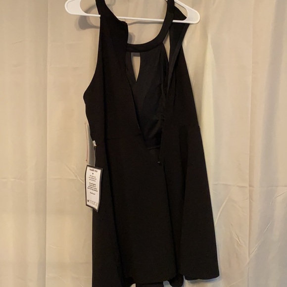 Mini Black Dress - Picture 3 of 4